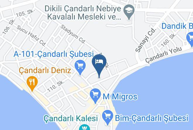 Dikili - Candarli Iseo Otel Maps