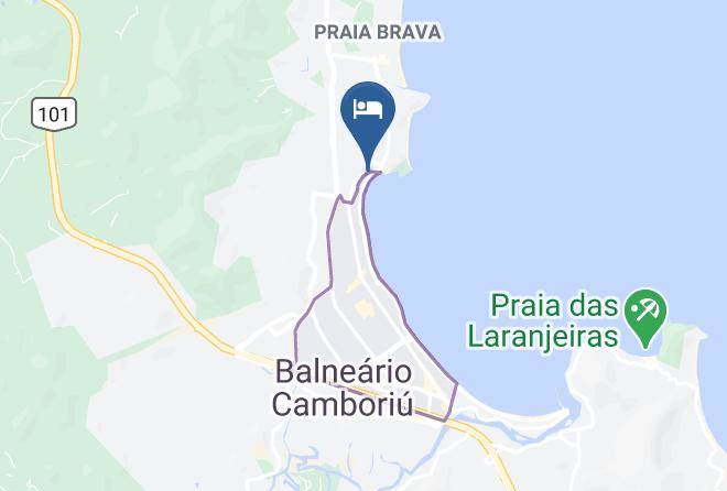 Balneario Camboriu - Candeias Hotel San Remo Maps