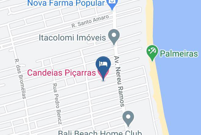 Balneario Picarras - Candeias Picarras Maps