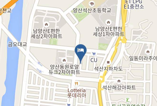 Yangsansi - Candeo Hotel Maps