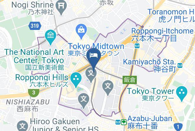 Minato Ward - Candeo Hotels Tokyo Roppongi Maps