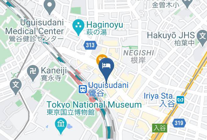 Taito Ward - Candeo Hotels Uenokoen Maps