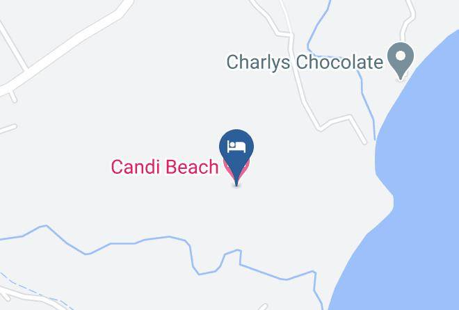 Karangasem Regency - Candi Beach Hotel Maps