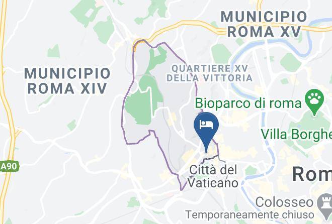 Rome - Candia Vatican Suites B&b A Roma Vicino Al Vaticano Maps