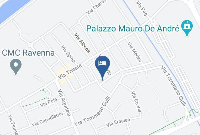Ravenna - Candiano Bed And Breakfast Maps