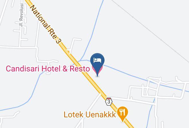 Candisari Hotel & Resto Map