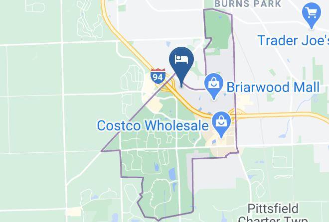 Candlewood Suites Ann Arbor Map