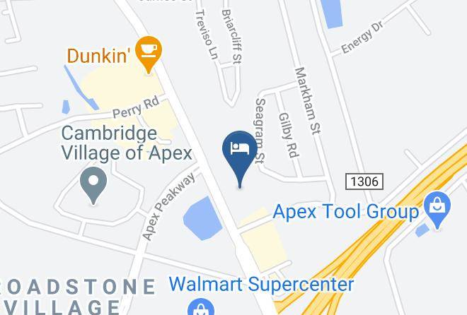 Wake - Candlewood Suites Apex Raleigh Area Maps