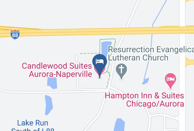 Kane - Candlewood Suites Aurora Naperville Maps