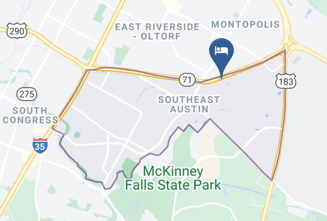 Travis - Candlewood Suites Austin Airport Maps