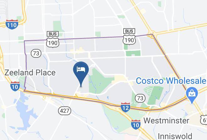 Candlewood Suites Baton Rouge College Drive Map