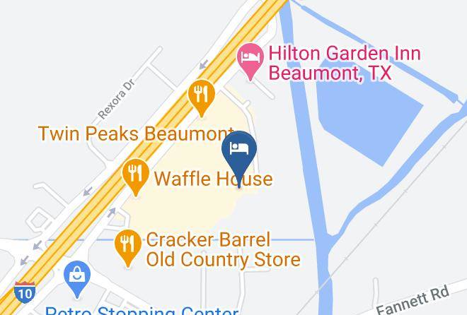 Jefferson - Candlewood Suites Beaumont Maps
