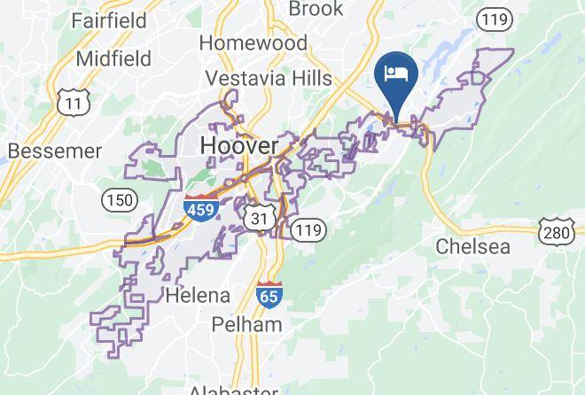 Sonesta Simply Suites Birmingham Map