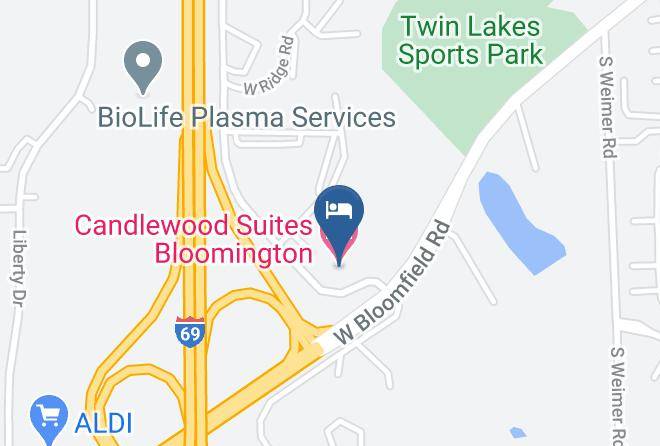 Monroe - Candlewood Suites Bloomington Maps