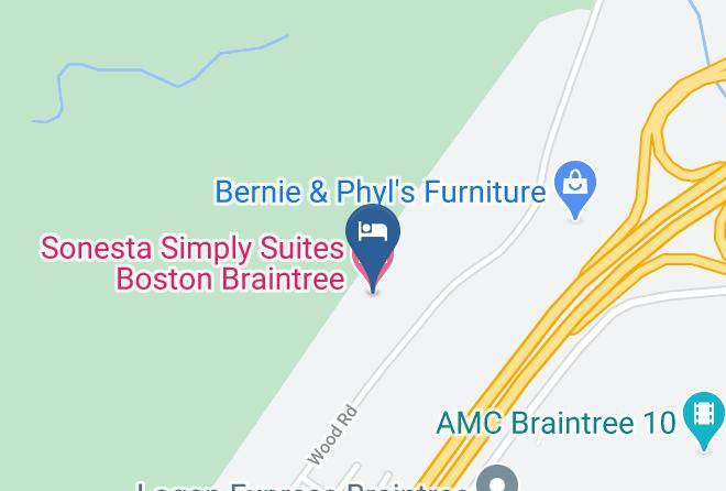 Norfolk - Sonesta Simply Suites Boston Braintree Maps