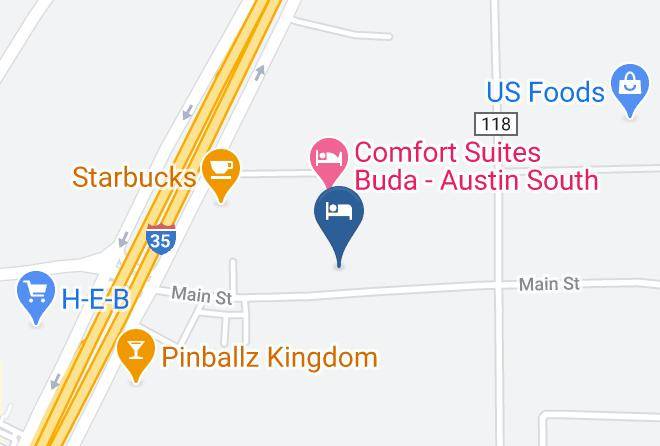 Hays - Candlewood Suites Buda Austin Sw Maps