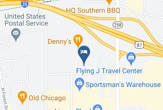 Natrona - Holiday Inn Express Casper I 25 Maps