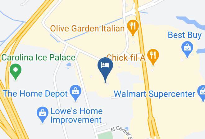 Charleston - Candlewood Suites Charleston Northwoods Maps