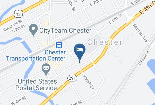 Delaware - Candlewood Suites Chester Philadelphia Maps
