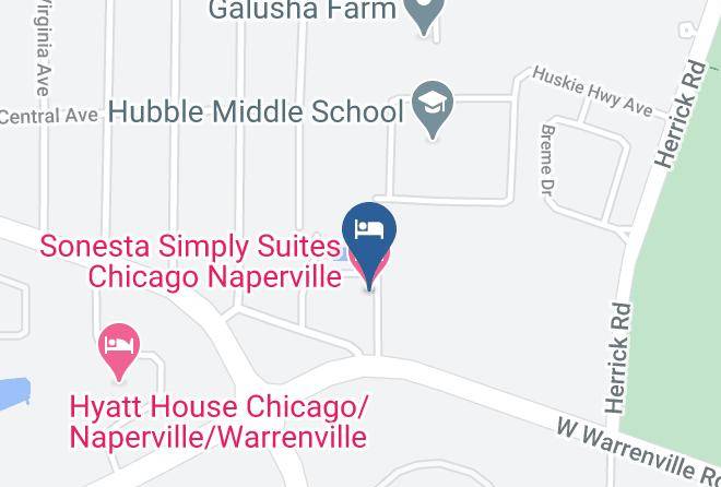 Dupage - Sonesta Simply Suites Chicago Naperville Maps