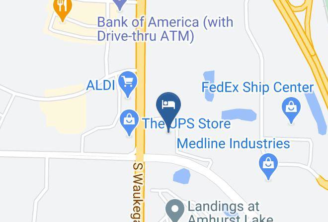 Lake - Sonesta Simply Suites Chicago Waukegan Maps