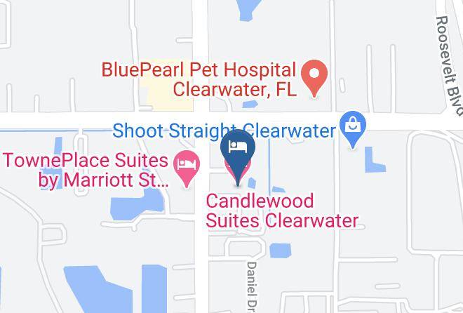 Pinellas - Sonesta Simply Suites Clearwater Maps
