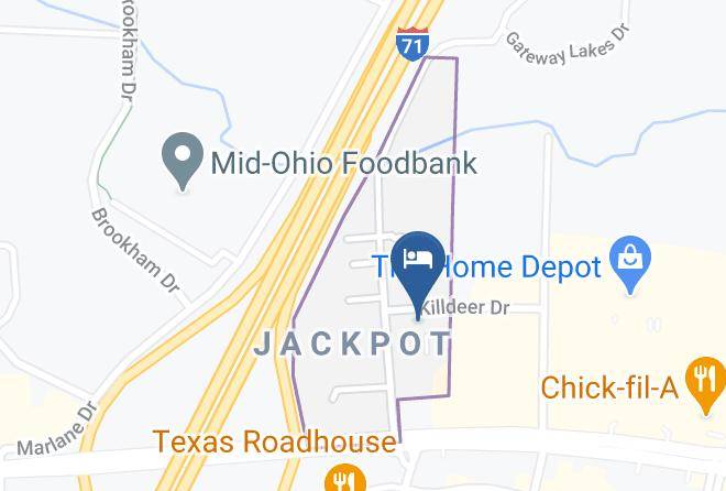 Franklin - Candlewood Suites Columbus Grove City Maps