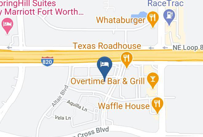 Tarrant - Sonesta Simply Suites Fort Worth Maps