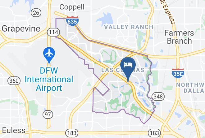 Dallas - Sonesta Simply Suites Dallas Las Colinas Maps