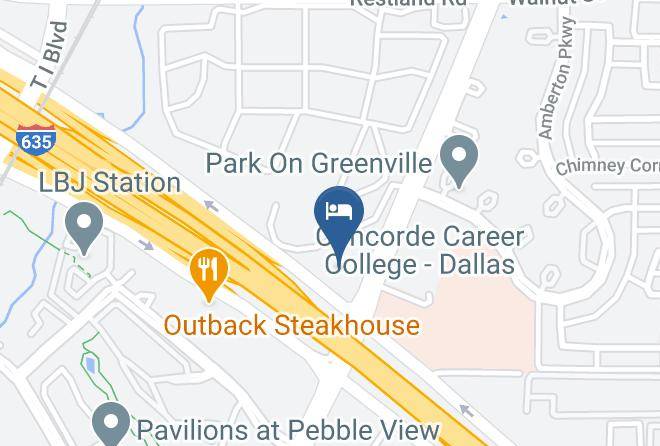 Dallas - Sonesta Simply Suites Dallas Richardson Maps
