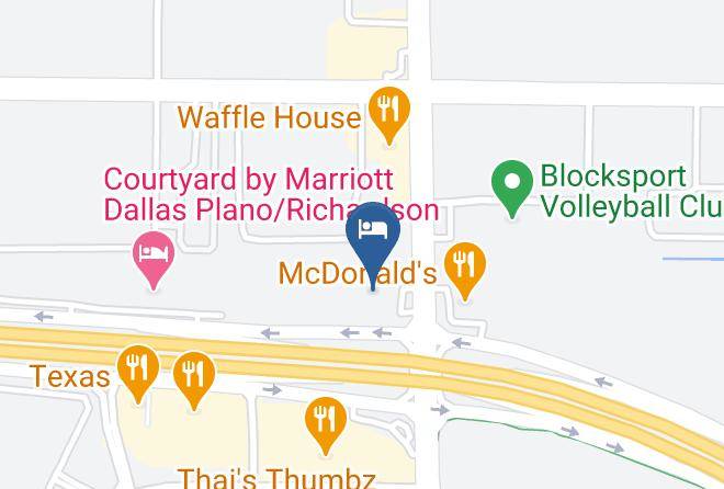 Collin - Candlewood Suites Dallas Plano East Richardson Maps