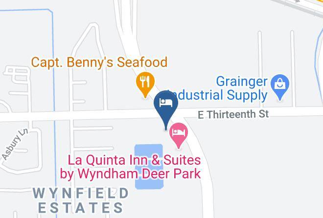Harris - Candlewood Suites Deer Park Maps