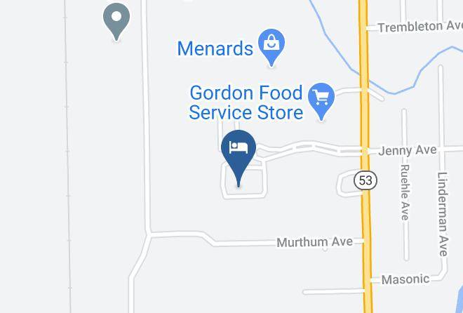 Sonesta Simply Suites Detroit Warren Map