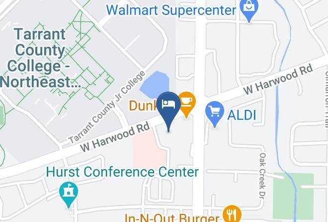 Tarrant - Candlewood Suites Dfw West Hurst Maps