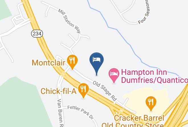 Prince William - Candlewood Suites Dumfries Quantico Maps