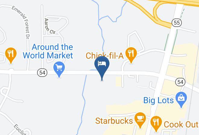 Durham - Candlewood Suites Durham Rtp Maps