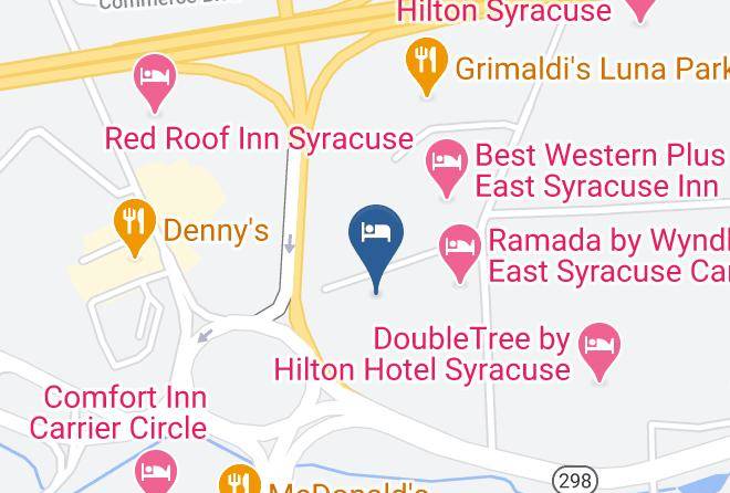 Onondaga - Candlewood Suites East Syracuse Carrier Circle Maps