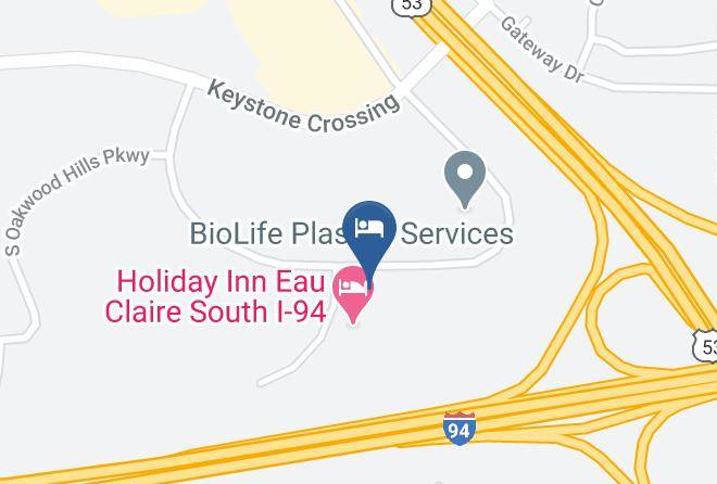 Eau Claire - Candlewood Suites Eau Claire I 94 Maps