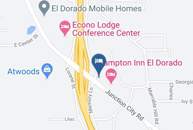 Union - Candlewood Suites El Dorado Maps