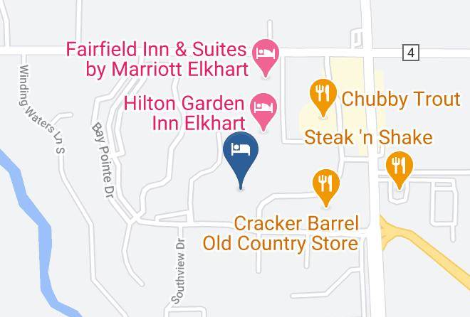 Elkhart - Candlewood Suites Elkhart Maps