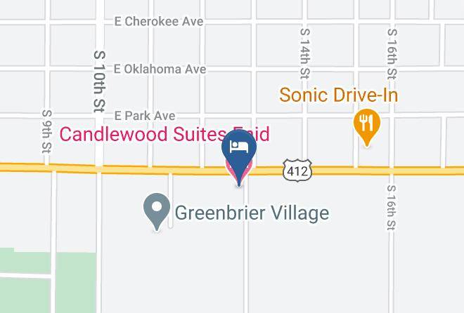 Garfield - Candlewood Suites Enid Maps
