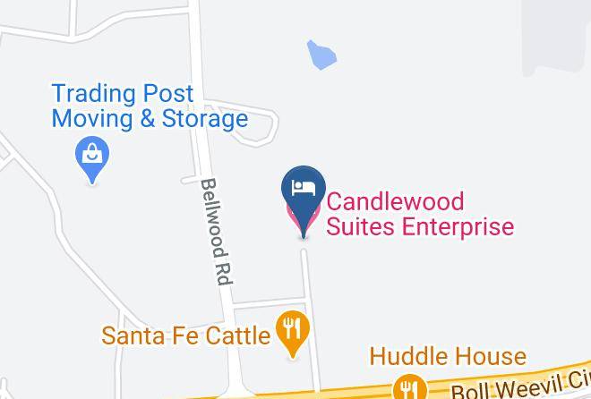 Coffee - Candlewood Suites Enterprise Maps