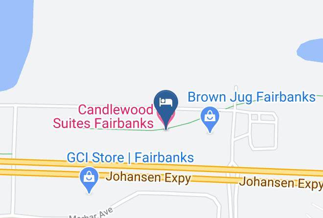 Fairbanks North Star Borough - Candlewood Suites Fairbanks Maps