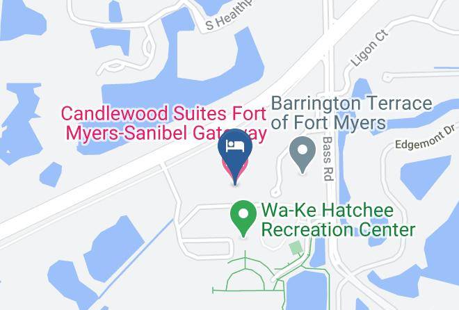 Lee - Candlewood Suites Fort Myers Sanibel Gateway Maps