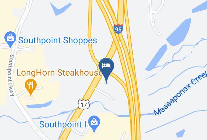 Spotsylvania - Candlewood Suites Fredericksburg Maps
