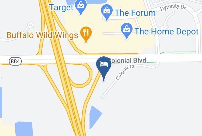 Lee - Candlewood Suites Ft Myers I 75 Maps