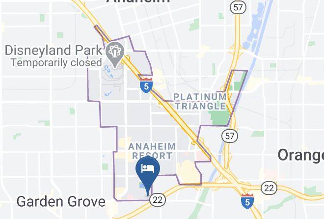 Orange - Sonesta Simply Suites Anaheim Maps