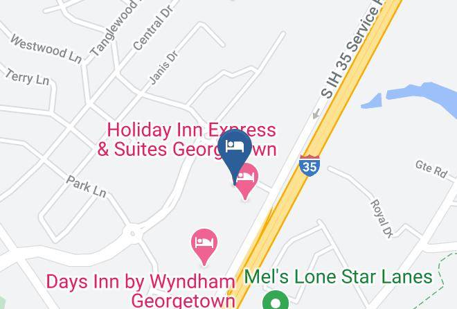Williamson - Candlewood Suites Georgetown Maps