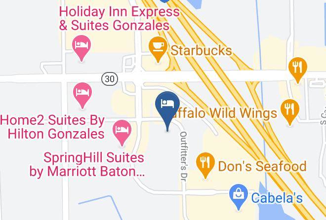 Ascension Par - Candlewood Suites Gonzales Baton Rouge Area Maps