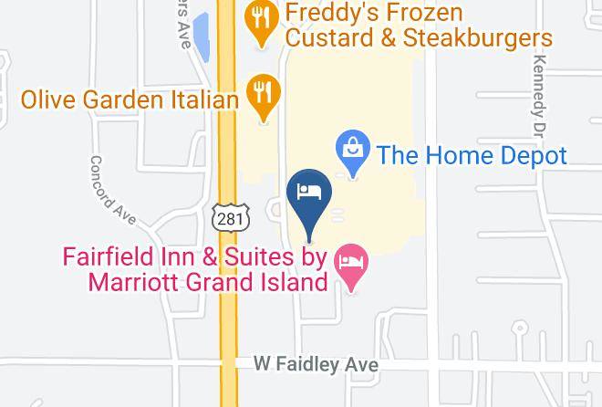 Hall - Candlewood Suites Grand Island Maps